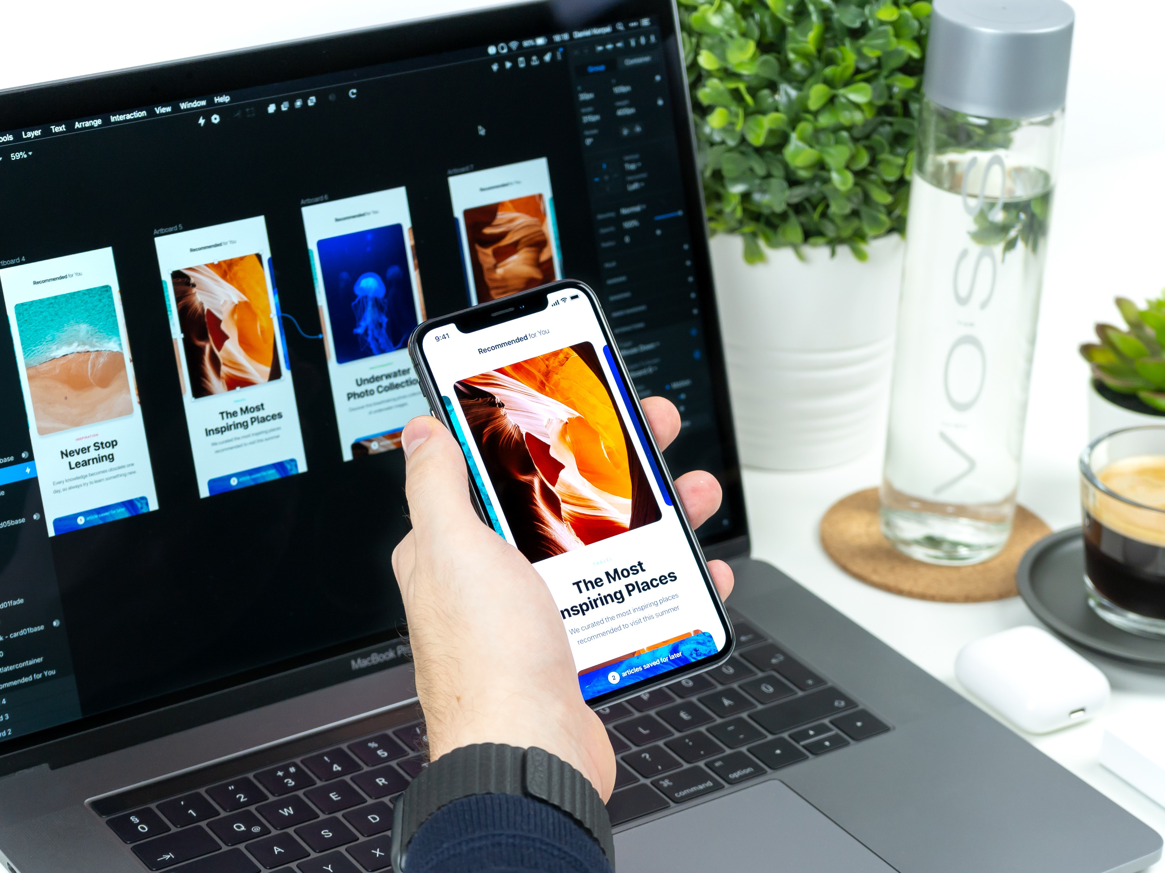 Application Prototyping Image by Daniel Korpai (Unsplash)